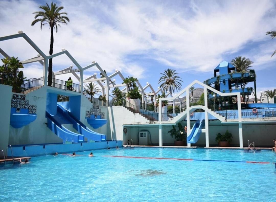 El Estudio De La Playa Benalbeach Vistas Al Mar Appartement Benalmádena Buitenkant foto