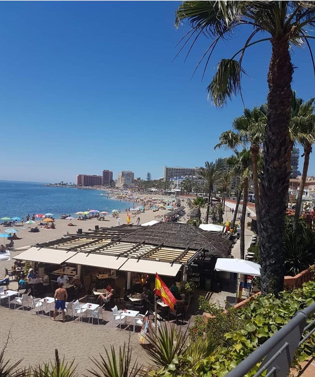 El Estudio De La Playa Benalbeach Vistas Al Mar Appartement Benalmádena Buitenkant foto